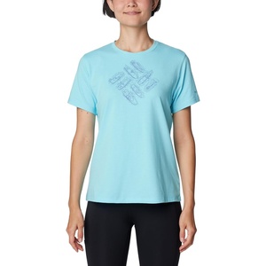 image:imageColumbia Plus Size Sun Trek Short Sleeve Graphic TeeAquamarineOutlined Kayaks