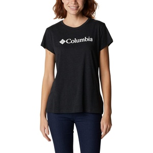 image:imageColumbia Plus Size Sun Trek Short Sleeve Graphic TeeBlack HeatherGem Columbia