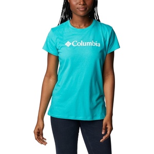 image:imageColumbia Plus Size Sun Trek Short Sleeve Graphic TeeBright AquaCsc Branded Graphic