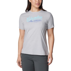 image:imageColumbia Plus Size Sun Trek Short Sleeve Graphic TeeColumbia Grey HeatherSimply Scripted
