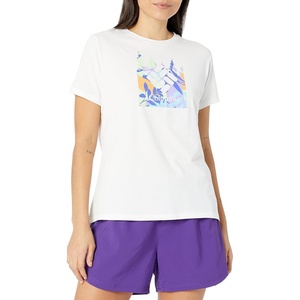 image:imageColumbia Plus Size Sun Trek Short Sleeve Graphic TeeWhiteArboreal Swirl Graphic