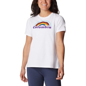 image:imageColumbia Plus Size Sun Trek Short Sleeve Graphic TeeWhiteColumbia Pride