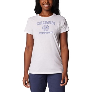 image:imageColumbia Plus Size Sun Trek Short Sleeve Graphic TeeWhiteCsc Emblem