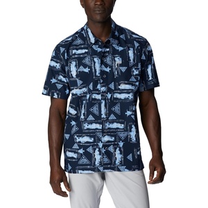 image:imageColumbia Sportswear Mens Trollers Best Short Sleeve ShirtCollegiate Navy Anchors Up