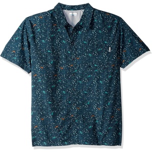 image:imageColumbia Sportswear Mens Trollers Best Short Sleeve ShirtCollegiate Navy Print