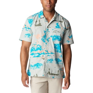 image:imageColumbia Sportswear Mens Trollers Best Short Sleeve ShirtCool Green Casting Kings