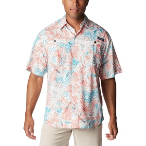 image:imageColumbia Sportswear Mens Trollers Best Short Sleeve ShirtCorange Tropiclure