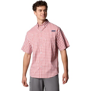 image:imageColumbia Sportswear Mens Trollers Best Short Sleeve ShirtDusty Crimson Gradient Check