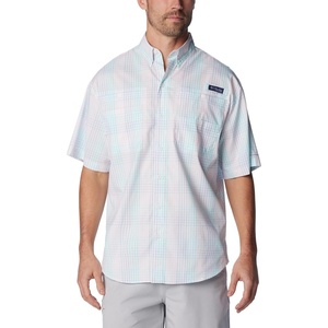 image:imageColumbia Sportswear Mens Trollers Best Short Sleeve ShirtGulf StreamAll Over Gingham