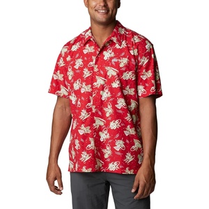 image:imageColumbia Sportswear Mens Trollers Best Short Sleeve ShirtRed Spark Lite Me Up Print