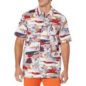 image:imageColumbia Sportswear Mens Trollers Best Short Sleeve ShirtRed Spark Marina Vacation Print