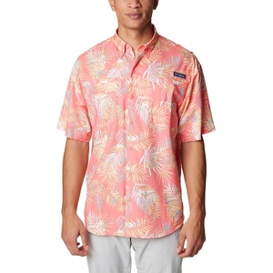 image:imageColumbia Sportswear Mens Trollers Best Short Sleeve ShirtSalmon Tunatropic Print