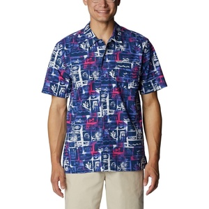 image:imageColumbia Sportswear Mens Trollers Best Short Sleeve ShirtViolet Sea Punked Fish