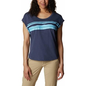 image:imageColumbia Womens Bluebird Days Modern Short Sleeve TeeNocturnal HeatherPeaceful Perspective Grx