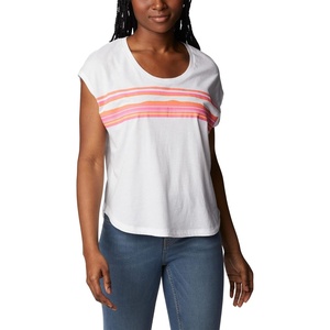 image:imageColumbia Womens Bluebird Days Modern Short Sleeve TeeWhitePeaceful Perspective Graphic