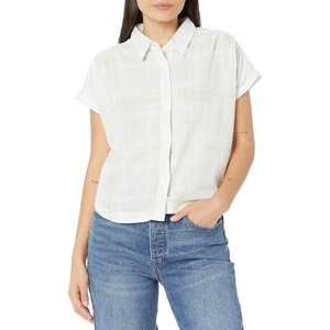 image:imageColumbia Womens Camp Henry IV Short Sleeve ShirtWhiteMulti Plaid