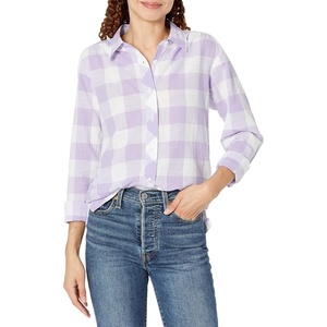 image:imageColumbia Womens Camp Henry Iii Ls ShirtFrosted PurpleBuffalo Check