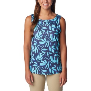 image:imageColumbia Womens Columbia Womens Chill River Tank Top Moisture Wicking Sun ProtectionAquamarine Areca