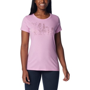 image:imageColumbia Womens Daisy Days Short Sleeve Graphic TeeCosmos HeatherFloral Friends