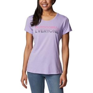image:imageColumbia Womens Daisy Days Short Sleeve Graphic TeeFrosted Purple HeatherBe Outdoors Graphic