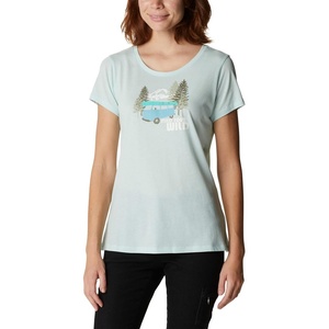 image:imageColumbia Womens Daisy Days Short Sleeve Graphic TeeIcy Morn HeatherVan Life