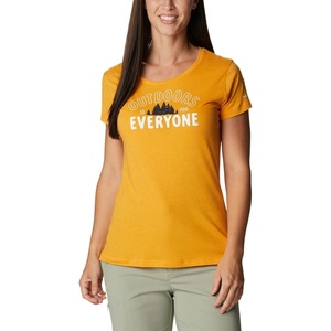 image:imageColumbia Womens Daisy Days Short Sleeve Graphic TeeMango HeatherSeek Outdoors