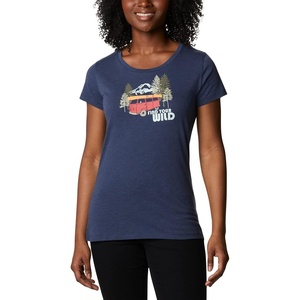 image:imageColumbia Womens Daisy Days Short Sleeve Graphic TeeNocturnal HeatherVan Life