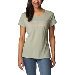 image:imageColumbia Womens Daisy Days Short Sleeve Graphic TeeSafari HeatherBe Outdoors Graphic