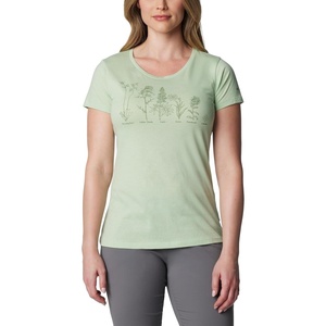 image:imageColumbia Womens Daisy Days Short Sleeve Graphic TeeSage Leaf HeatherFloral Friends