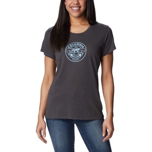 image:imageColumbia Womens Daisy Days Short Sleeve Graphic TeeShark HeatherBugventure Graphic