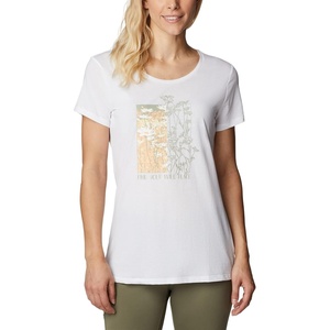 image:imageColumbia Womens Daisy Days Short Sleeve Graphic TeeWhiteFind Your Wild Graphic