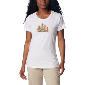 image:imageColumbia Womens Daisy Days Short Sleeve Graphic TeeWhiteHappier Outdoors