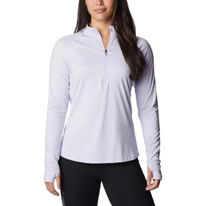 image:imageColumbia Womens Endless Trail Half Zip Mesh Long SleevePurple Tint
