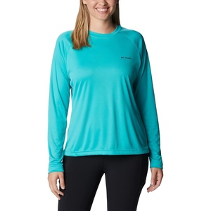 image:imageColumbia Womens Fork Stream Long Sleeve ShirtBright AquaNocturnal Graphic