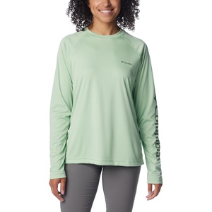 image:imageColumbia Womens Fork Stream Long Sleeve ShirtSage LeafCanteen Logo