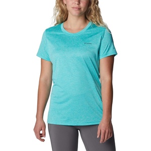 image:imageColumbia Womens Hike Graphic Short Sleeve TeeBright AquaHeather