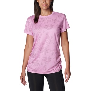 image:imageColumbia Womens Leslie Falls Short SleeveCosmos Tigerlines Tonal