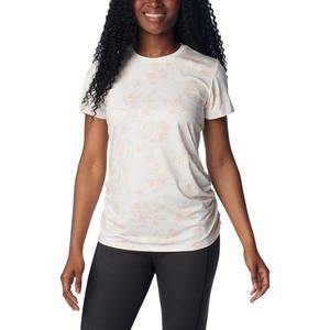image:imageColumbia Womens Leslie Falls Short SleeveSea Salt Tigerlines Multi