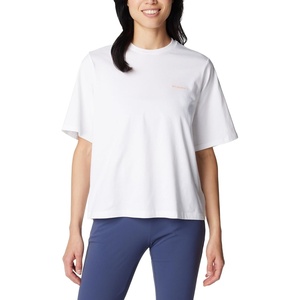 image:imageColumbia Womens North Cascades Graphic Short Sleeve TeeWhiteWavy Rays