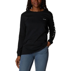image:imageColumbia Womens North Cascades Long Sleeve TeeBlackCsc Stencil Sleeve