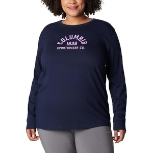 image:imageColumbia Womens North Cascades Long Sleeve TeeDark Nocturnal  Gumdrop College Life