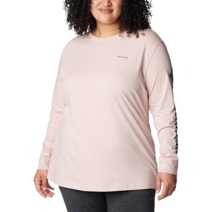 image:imageColumbia Womens North Cascades Long Sleeve TeeDusty Pink  Night Wave Gem Columbia