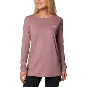 image:imageColumbia Womens North Cascades Long Sleeve TeeFigCsc Sleeve Logo
