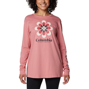 image:imageColumbia Womens North Cascades Long Sleeve TeePink AgaveFloral Groove