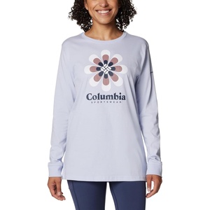 image:imageColumbia Womens North Cascades Long Sleeve TeeSnowdriftFloral Groove