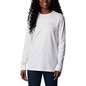 image:imageColumbia Womens North Cascades Long Sleeve TeeWhite  Buggytree