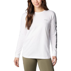 image:imageColumbia Womens North Cascades Long Sleeve TeeWhite  Gem Columbia