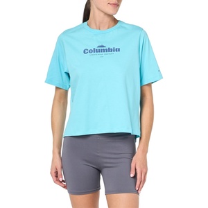 image:imageColumbia Womens North Cascades Relaxed TeeAquamarineElevated High