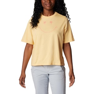 image:imageColumbia Womens North Cascades Relaxed TeeCocoa Butter  Salmon Grin