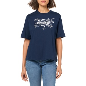 image:imageColumbia Womens North Cascades Relaxed TeeCollegiate NavyFloral Emblem